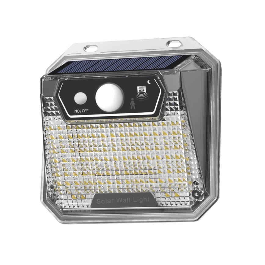Ηλιακό φωτιστικό τοίχου LED με αισθητήρα LED/3W/5,5V IP65 1200 mAh