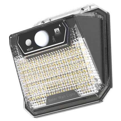 Ηλιακό φωτιστικό τοίχου LED με αισθητήρα LED/3W/5,5V IP65 1200 mAh