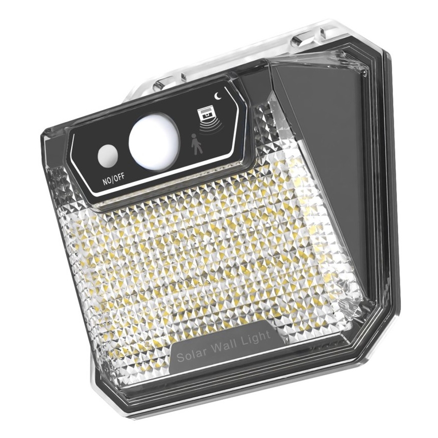 Ηλιακό φωτιστικό τοίχου LED με αισθητήρα LED/3W/5,5V IP65 1200 mAh