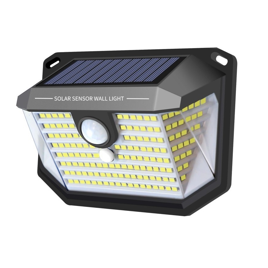 Ηλιακό φωτιστικό τοίχου LED με αισθητήρα LED/4W/5,5V IP65 1200 mAh