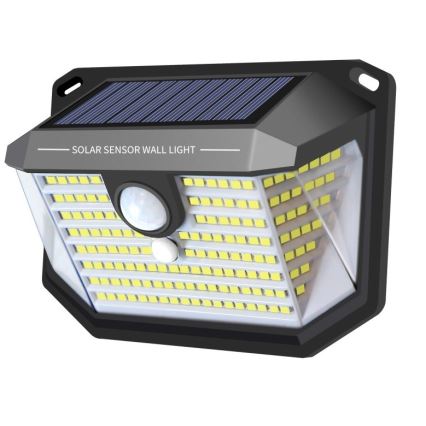Ηλιακό φωτιστικό τοίχου LED με αισθητήρα LED/4W/5,5V IP65 1200 mAh