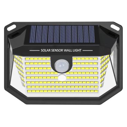 Ηλιακό φωτιστικό τοίχου LED με αισθητήρα LED/4W/5,5V IP65 1200 mAh