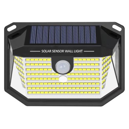 Ηλιακό φωτιστικό τοίχου LED με αισθητήρα LED/4W/5,5V IP65