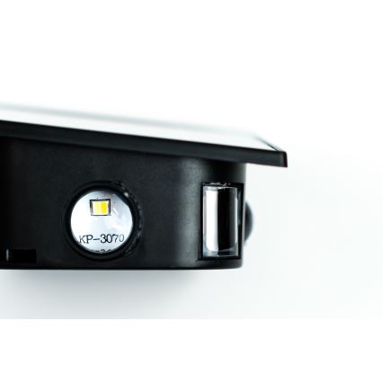 LED Ηλιακό Επιτοίχιο Φωτιστικό με Αισθητήρα LED/2W/5V IP54 1300 mAh