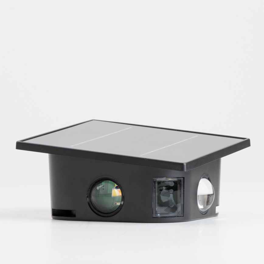 LED Ηλιακό Επιτοίχιο Φωτιστικό με Αισθητήρα LED/2W/5V IP54 1300 mAh