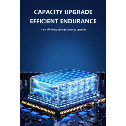 Ηλιακό φωτιστικό τοίχου LED με αισθητήρα LED/2W/5V IP54 1300 mAh