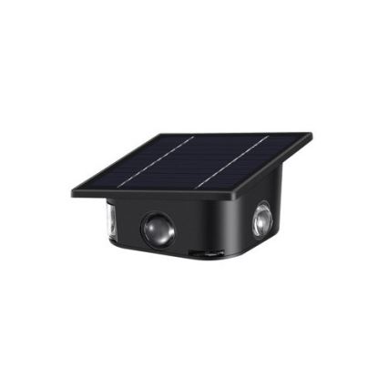 Ηλιακό φωτιστικό τοίχου LED με αισθητήρα LED/2W/5V IP54 1300 mAh