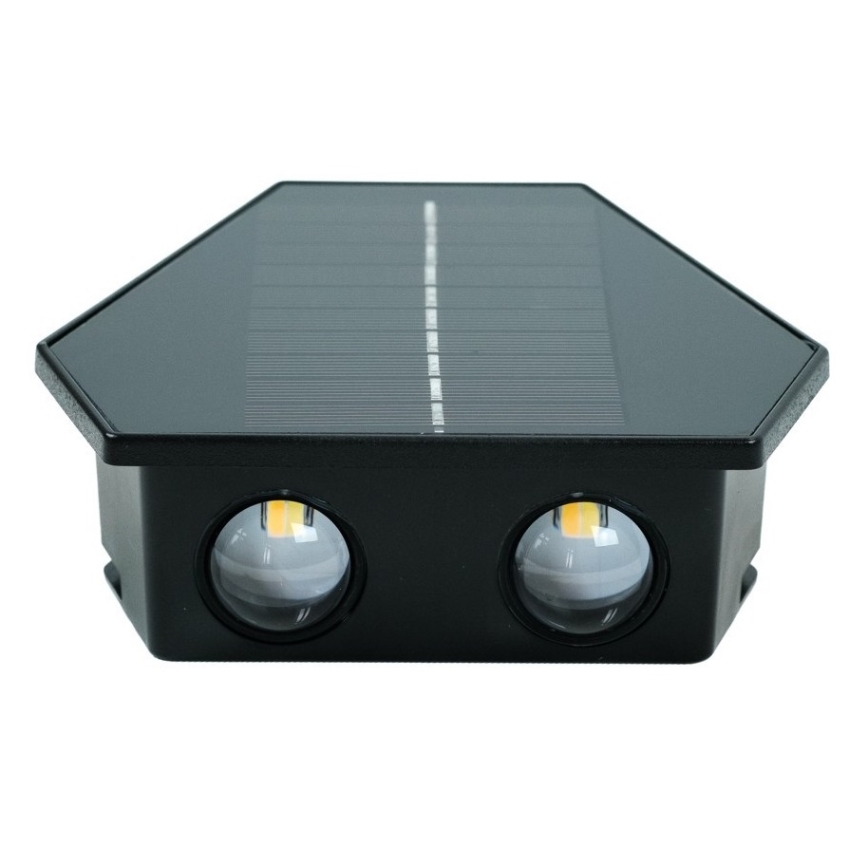 Ηλιακό φωτιστικό τοίχου LED με αισθητήρα LED/2W/5V IP54 1300 mAh
