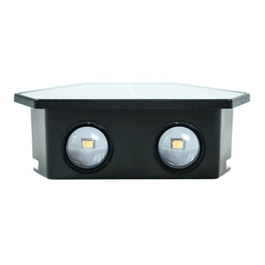 Ηλιακό φωτιστικό τοίχου LED με αισθητήρα LED/2W/5V IP54 1300 mAh