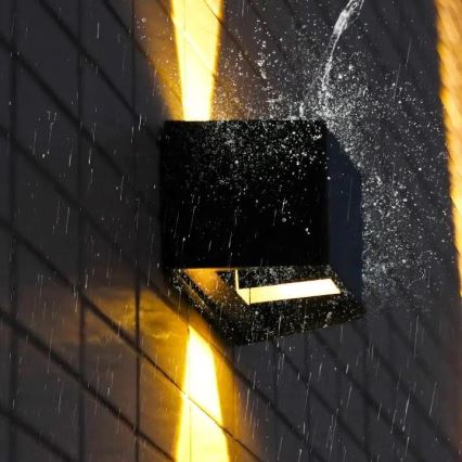 LED Ηλιακό Επιτοίχιο Φωτιστικό με Αισθητήρα LED/2W/5V IP54 1300 mAh