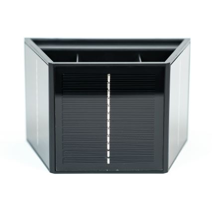 LED Ηλιακό Επιτοίχιο Φωτιστικό με Αισθητήρα LED/2W/5V IP54 1300 mAh