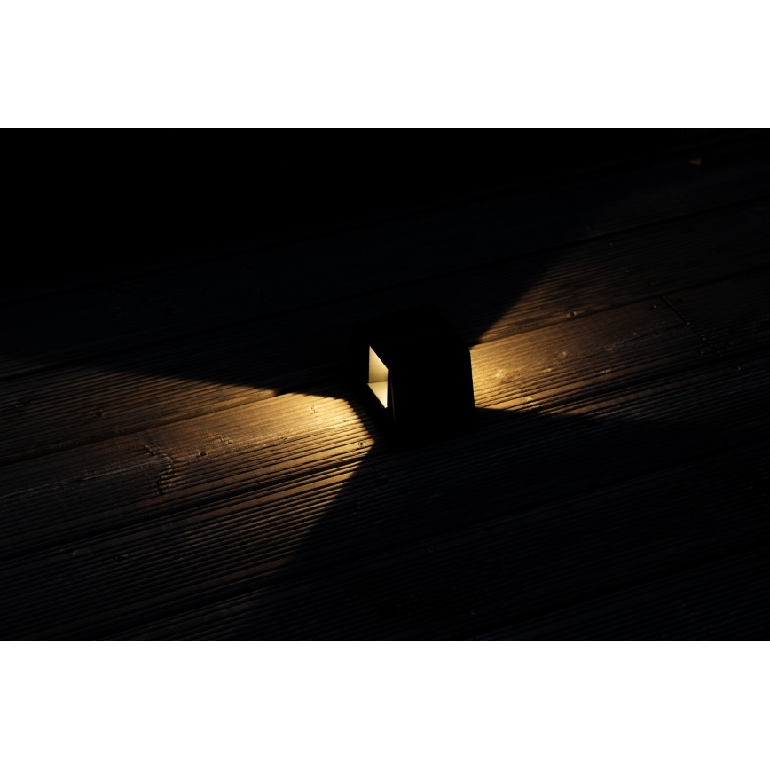 LED Ηλιακό Επιτοίχιο Φωτιστικό με Αισθητήρα LED/2W/5V IP54 1300 mAh