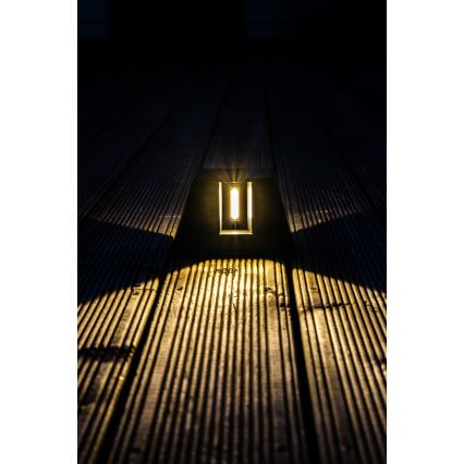 LED Ηλιακό Επιτοίχιο Φωτιστικό με Αισθητήρα LED/2W/5V IP54 1300 mAh