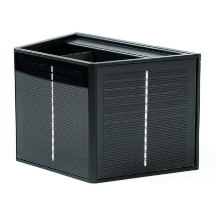 LED Ηλιακό Επιτοίχιο Φωτιστικό με Αισθητήρα LED/2W/5V IP54 1300 mAh