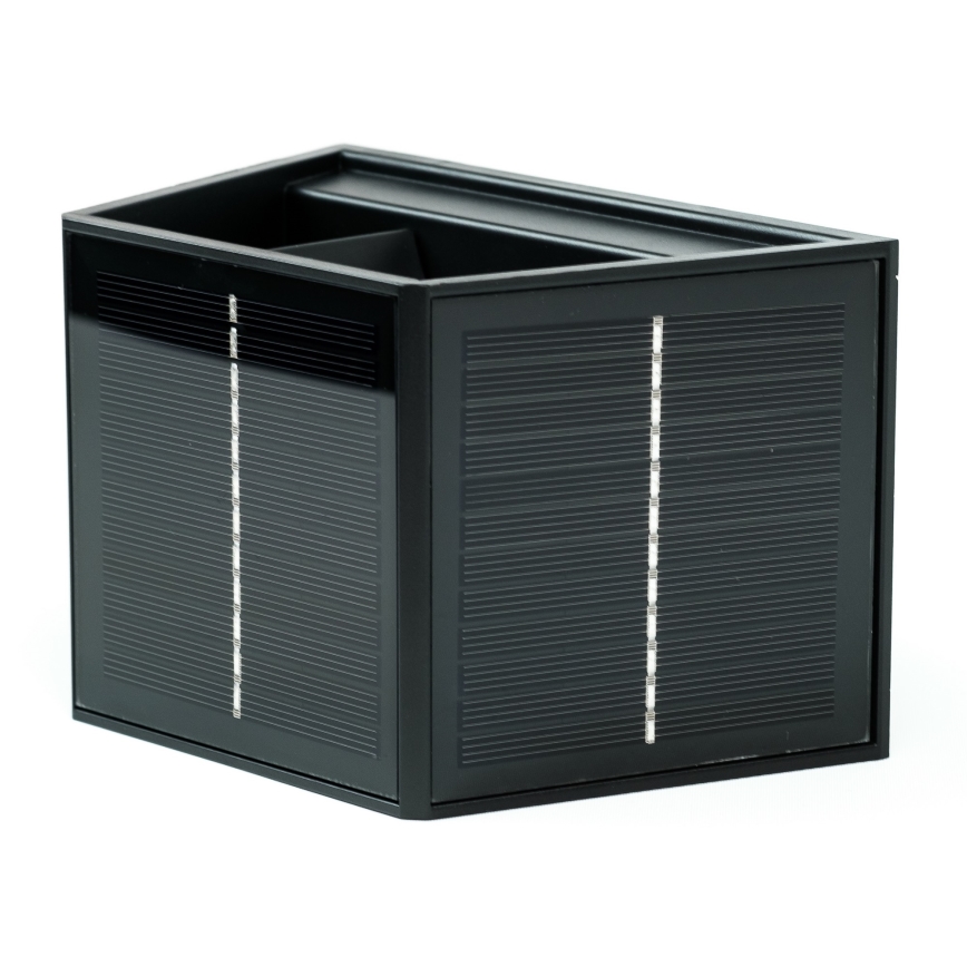 LED Ηλιακό Επιτοίχιο Φωτιστικό με Αισθητήρα LED/2W/5V IP54 1300 mAh