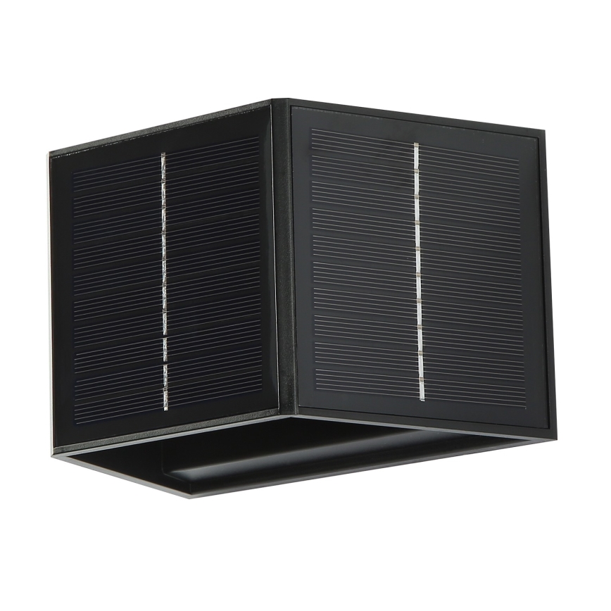 LED Ηλιακό Επιτοίχιο Φωτιστικό με Αισθητήρα LED/2W/5V IP54 1300 mAh