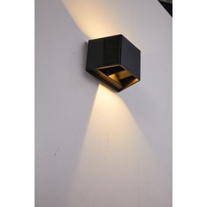LED Ηλιακό Επιτοίχιο Φωτιστικό με Αισθητήρα LED/2W/5V IP54 1300 mAh