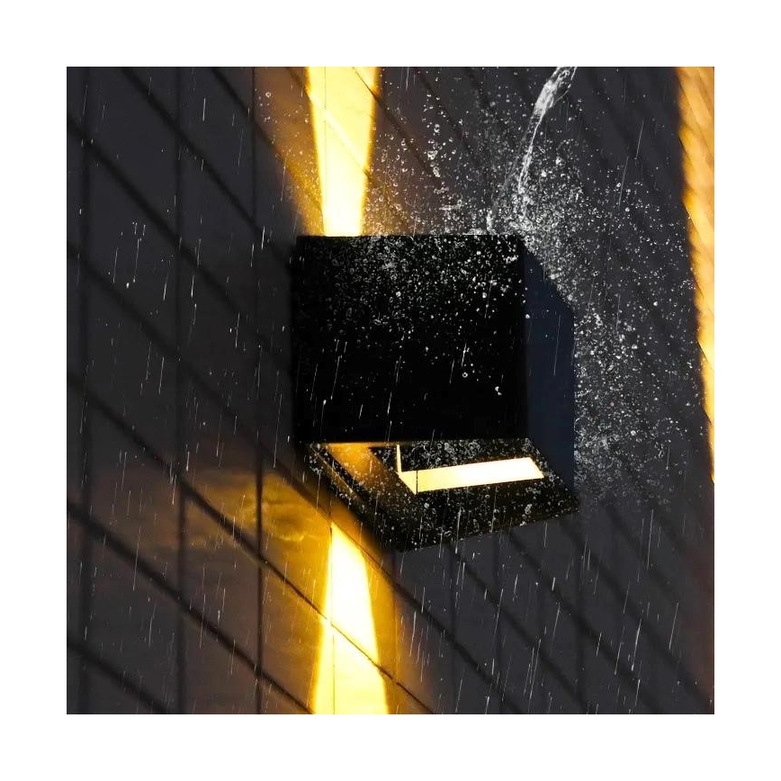 LED Ηλιακό Επιτοίχιο Φωτιστικό με Αισθητήρα LED/2W/5V IP54 1300 mAh