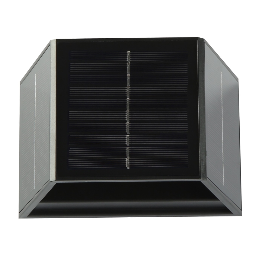 LED Ηλιακό Επιτοίχιο Φωτιστικό με Αισθητήρα LED/2W/5V IP54 1300 mAh
