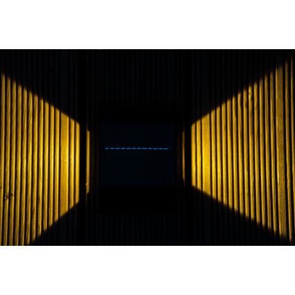 LED Ηλιακό Επιτοίχιο Φωτιστικό με Αισθητήρα LED/2W/5V IP54 1300 mAh