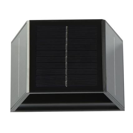LED Ηλιακό Επιτοίχιο Φωτιστικό με Αισθητήρα LED/2W/5V IP54 1300 mAh