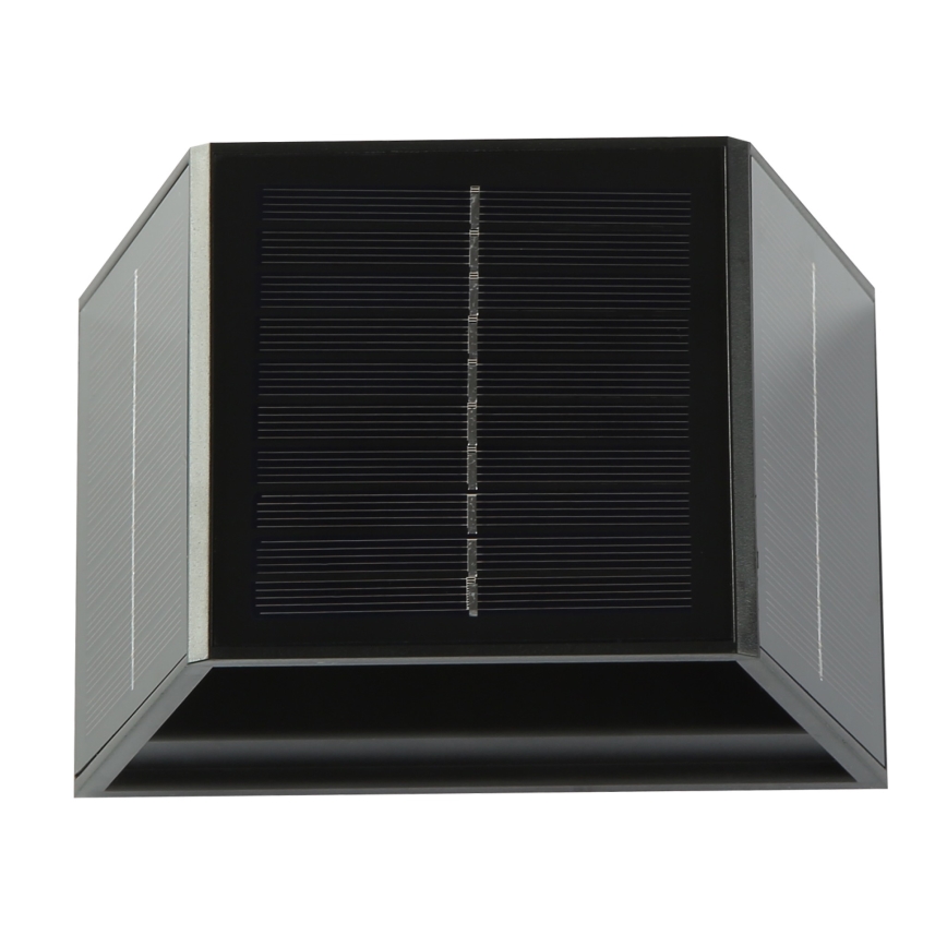 LED Ηλιακό Επιτοίχιο Φωτιστικό με Αισθητήρα LED/2W/5V IP54 1300 mAh