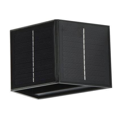LED Ηλιακό Επιτοίχιο Φωτιστικό με Αισθητήρα LED/2W/5V IP54 1300 mAh