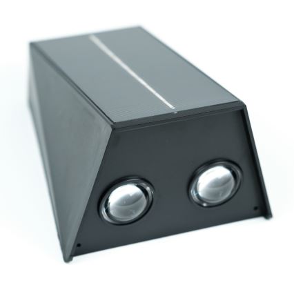 LED Ηλιακό Επιτοίχιο Φωτιστικό με Αισθητήρα LED/2W/5V IP54 1300 mAh