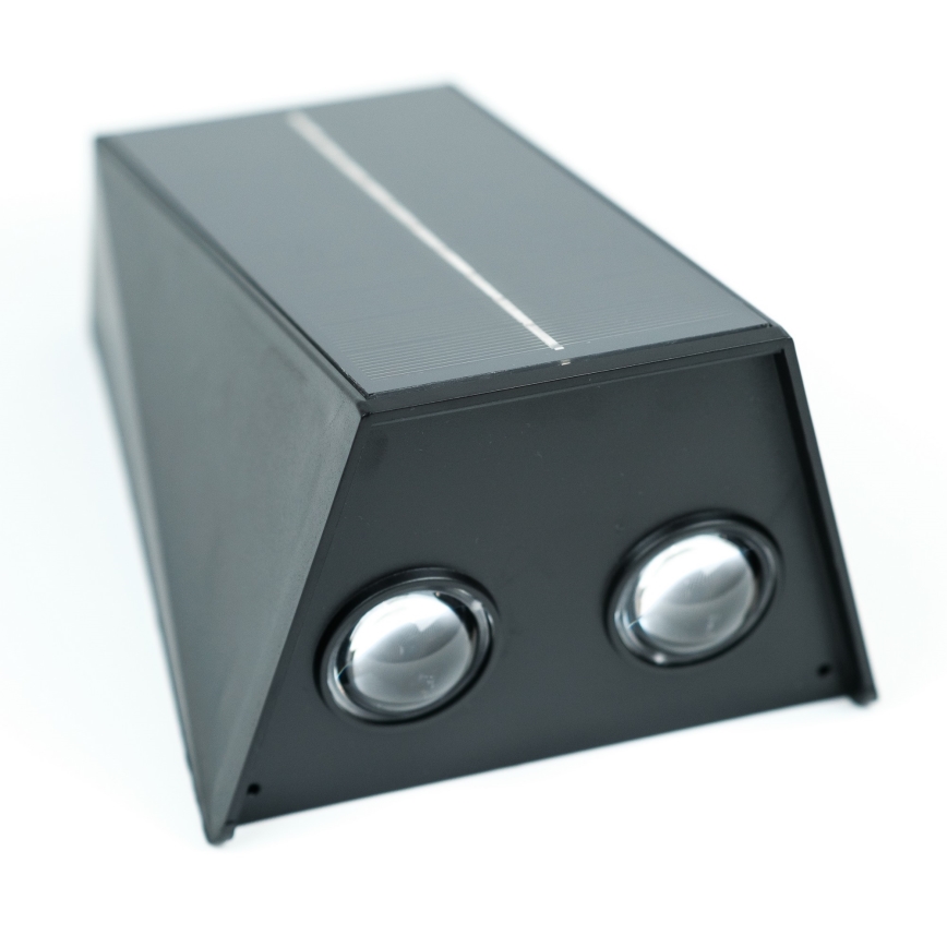 LED Ηλιακό Επιτοίχιο Φωτιστικό με Αισθητήρα LED/2W/5V IP54 1300 mAh