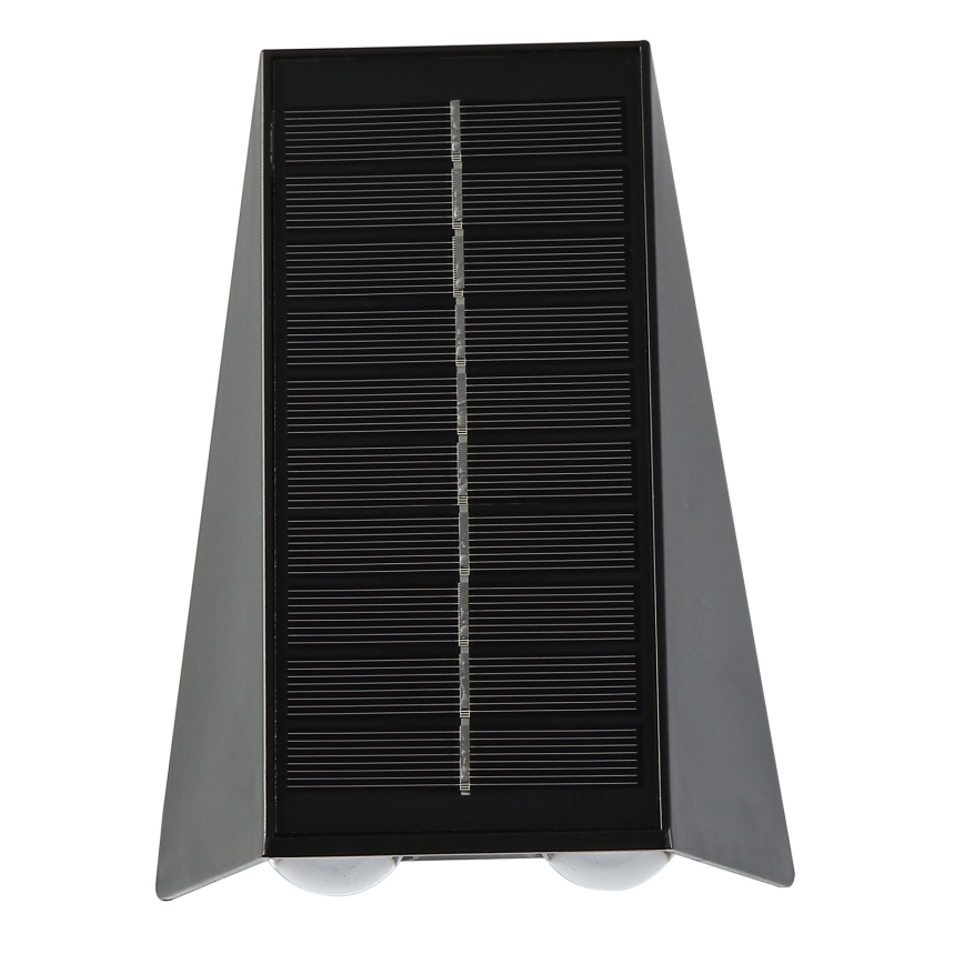 LED Ηλιακό Επιτοίχιο Φωτιστικό με Αισθητήρα LED/2W/5V IP54 1300 mAh