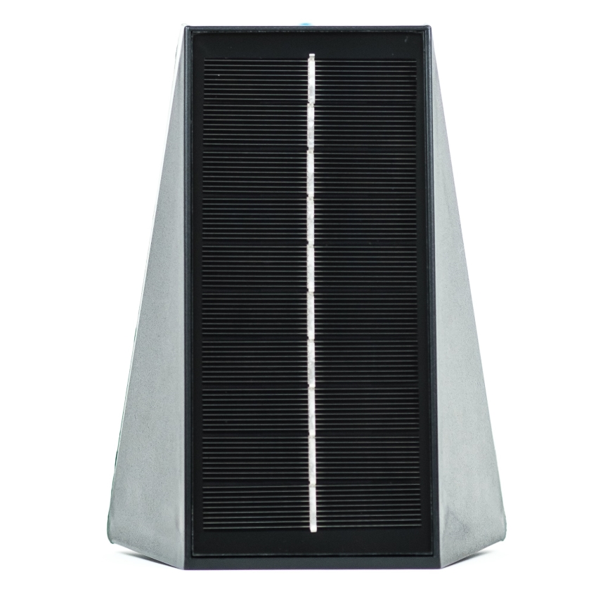 LED Ηλιακό Επιτοίχιο Φωτιστικό με Αισθητήρα LED/2W/5V IP54 1300 mAh