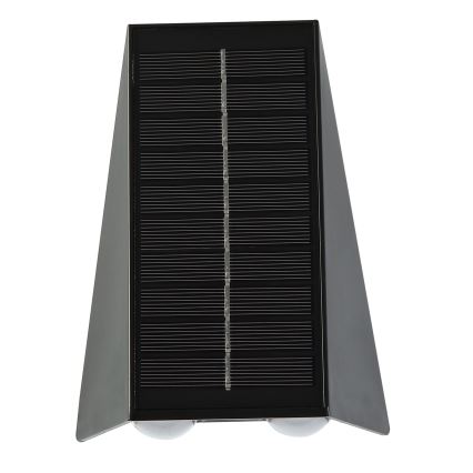 Ηλιακό φωτιστικό τοίχου LED με αισθητήρα LED/2W/5V IP54 1300 mAh