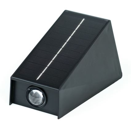 Ηλιακό φωτιστικό τοίχου LED με αισθητήρα LED/2W/5V IP54 1300 mAh