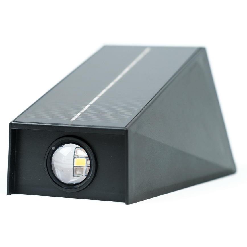Ηλιακό φωτιστικό τοίχου LED με αισθητήρα LED/2W/5V IP54 1300 mAh