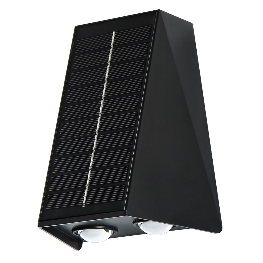 Ηλιακό φωτιστικό τοίχου LED με αισθητήρα LED/2W/5V IP54 1300 mAh