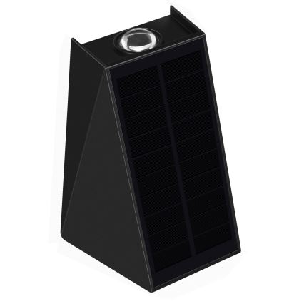 Ηλιακό φωτιστικό τοίχου LED με αισθητήρα LED/2W/5V IP54 1300 mAh