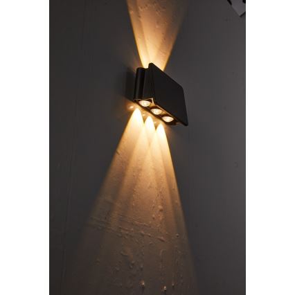 LED Ηλιακό Επιτοίχιο Φωτιστικό με Αισθητήρα LED/2W/5V IP54 1300 mAh