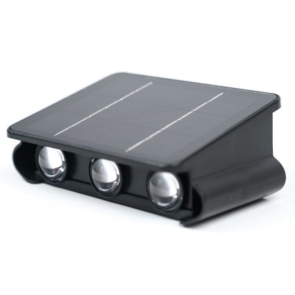 LED Ηλιακό Επιτοίχιο Φωτιστικό με Αισθητήρα LED/2W/5V IP54 1300 mAh