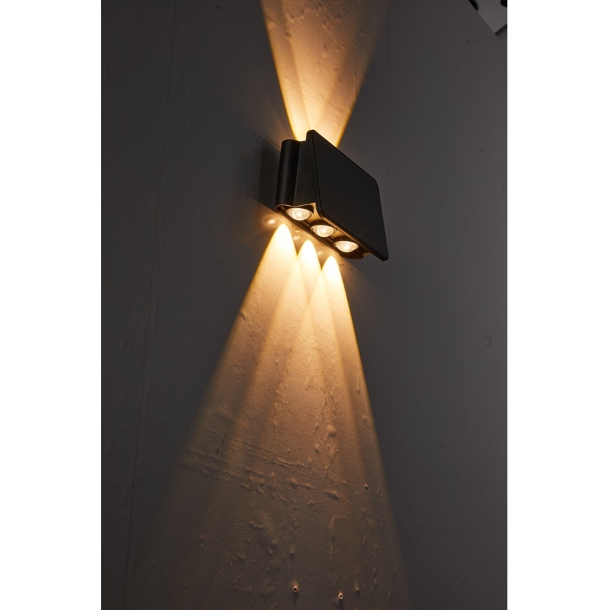 Ηλιακό φωτιστικό τοίχου LED με αισθητήρα LED/2W/5V IP54