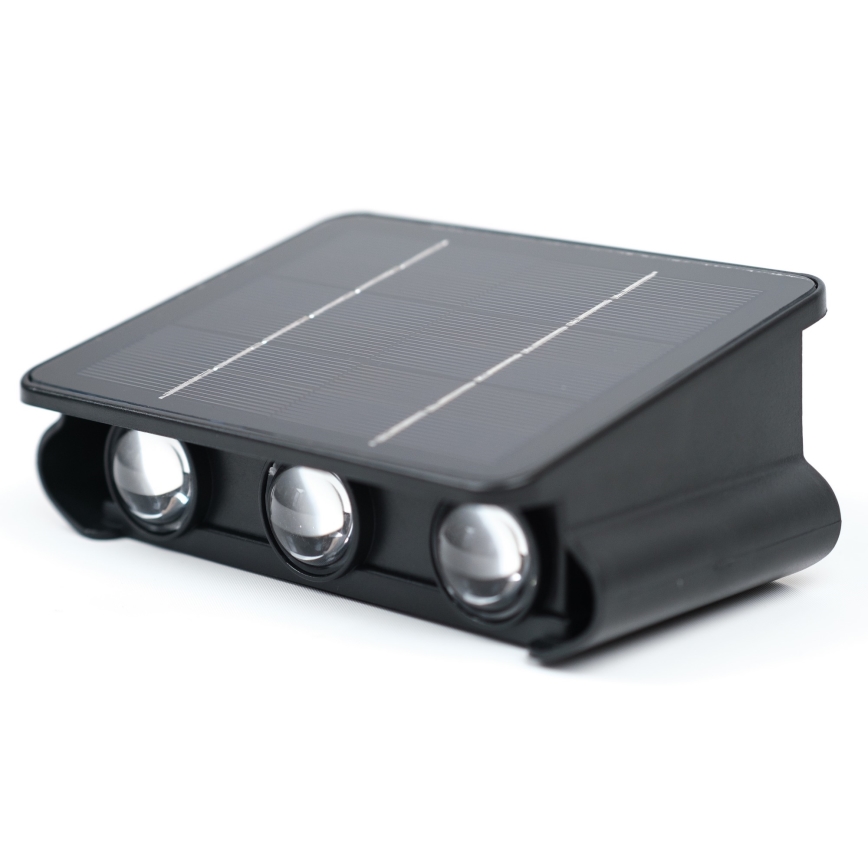 Ηλιακό φωτιστικό τοίχου LED με αισθητήρα LED/2W/5V IP54