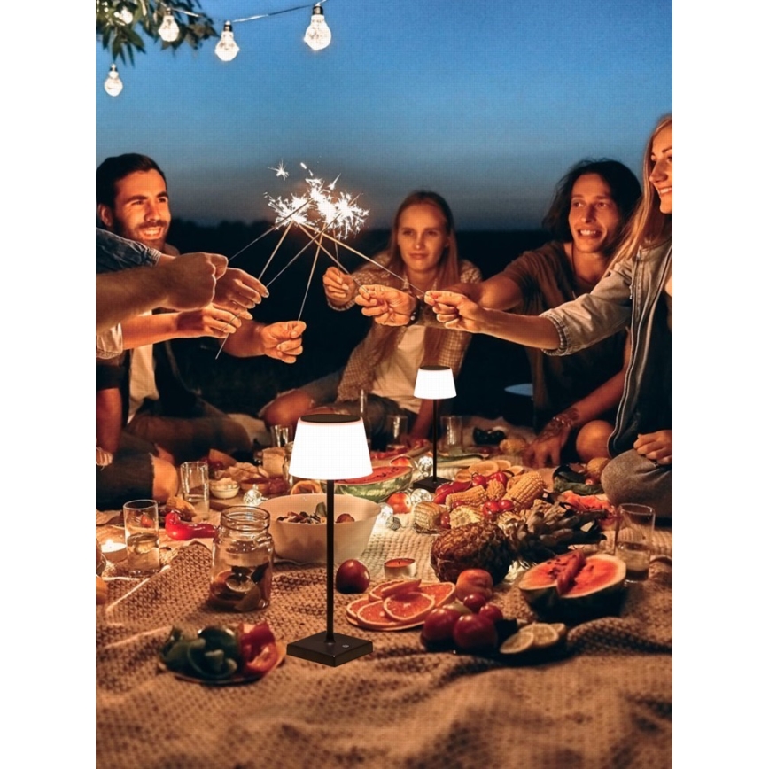 LED Dimming Εξωτερικού χώρου ηλιακό φωτιστικό με αισθητήρα LED/4W/5V IP44 3600 mAh