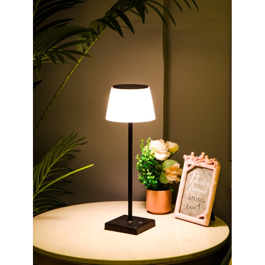 LED Dimming Εξωτερικού χώρου ηλιακό φωτιστικό με αισθητήρα LED/4W/5V IP44 3600 mAh
