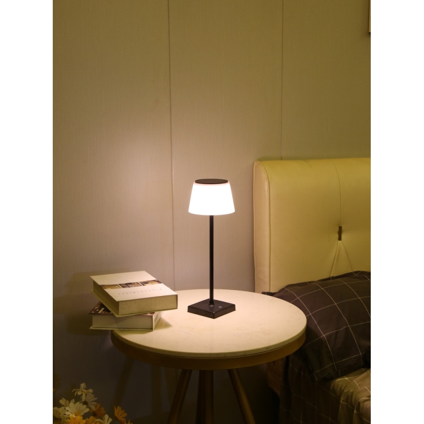 LED Dimming Εξωτερικού χώρου ηλιακό φωτιστικό με αισθητήρα LED/4W/5V IP44 3600 mAh