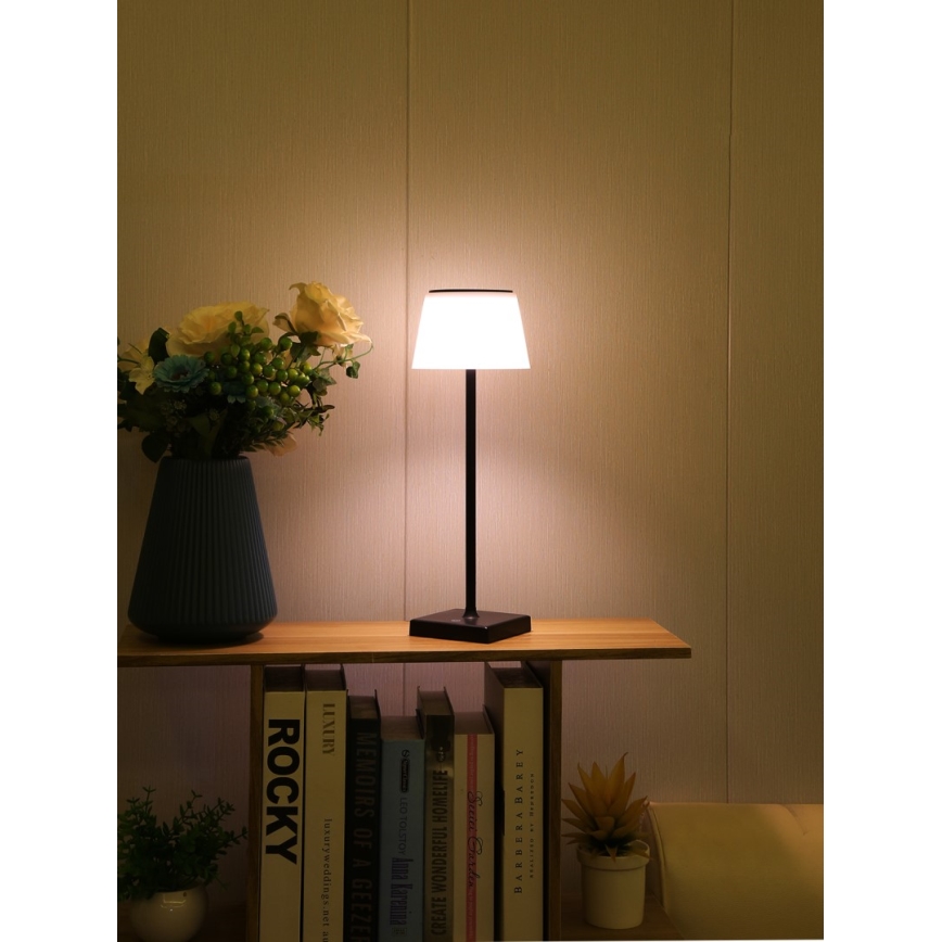 LED Dimming Εξωτερικού χώρου ηλιακό φωτιστικό με αισθητήρα LED/4W/5V IP44 3600 mAh