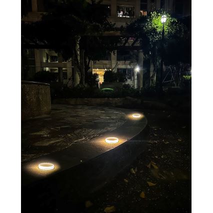 Ηλιακός φωτισμός LED εξωτερικού χώρου με αισθητήρα LED/0,4W/3,2V IP54 500 mAh
