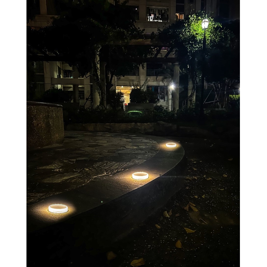 Ηλιακός φωτισμός LED εξωτερικού χώρου με αισθητήρα LED/0,4W/3,2V IP54 500 mAh