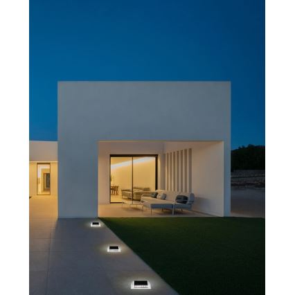 LED Εξωτερικός ηλιακός φωτισμός με αισθητήρα LED/0,03W/1,2V IP54 800 mAh