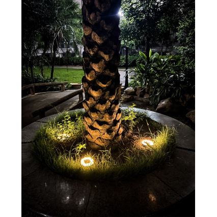 ΣΕΤ 4x LED Εξωτερικός ηλιακός φωτισμός με αισθητήρα LED/0,048W/2V IP68 600 mAh