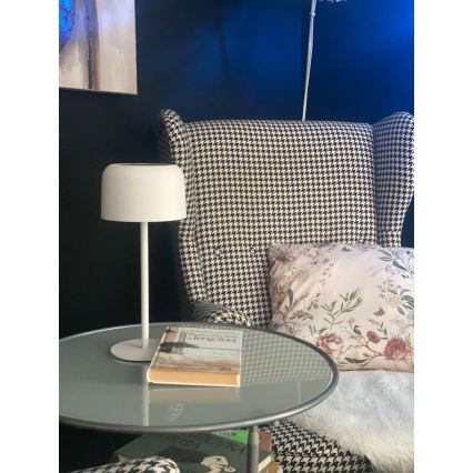 LED Ρυθμιζόμενος εξωτερικός ηλιακός φωτισμός LED/4W/5V 3600mAh IP44