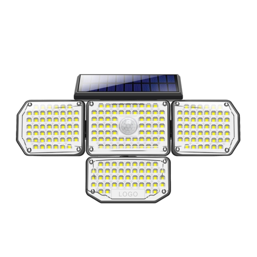 Ηλιακό φωτιστικό τοίχου LED με αισθητήρα LED/5W/5,5V 3000K/6500K IP44